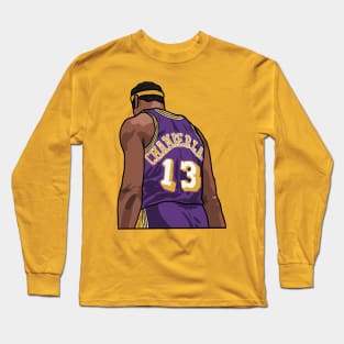 Wilt Chamberlain Back-To Long Sleeve T-Shirt